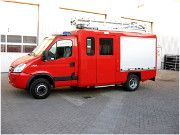 Rettungswagen mit KBT-Türsystem